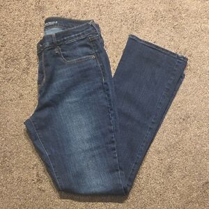 Old Navy Blue Boot Cut Jeans Medium-Dark Wash